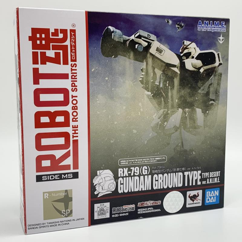 【中古】開封 バンダイ 機動戦士ガンダム 第08MS小隊 ROBOT魂 <SIDE MS> RX-79(G) 陸戦型ガンダム (砂漠仕様) ver. A.N.I.M.E.拍卖
