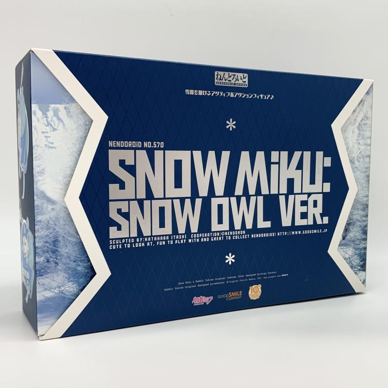 【中古】未開封 グッドスマイルカンパニー キャラクター・ボーカル・シリーズ01 初音ミク ねんどろいど 570 雪ミク Snow Owl Ver.拍卖