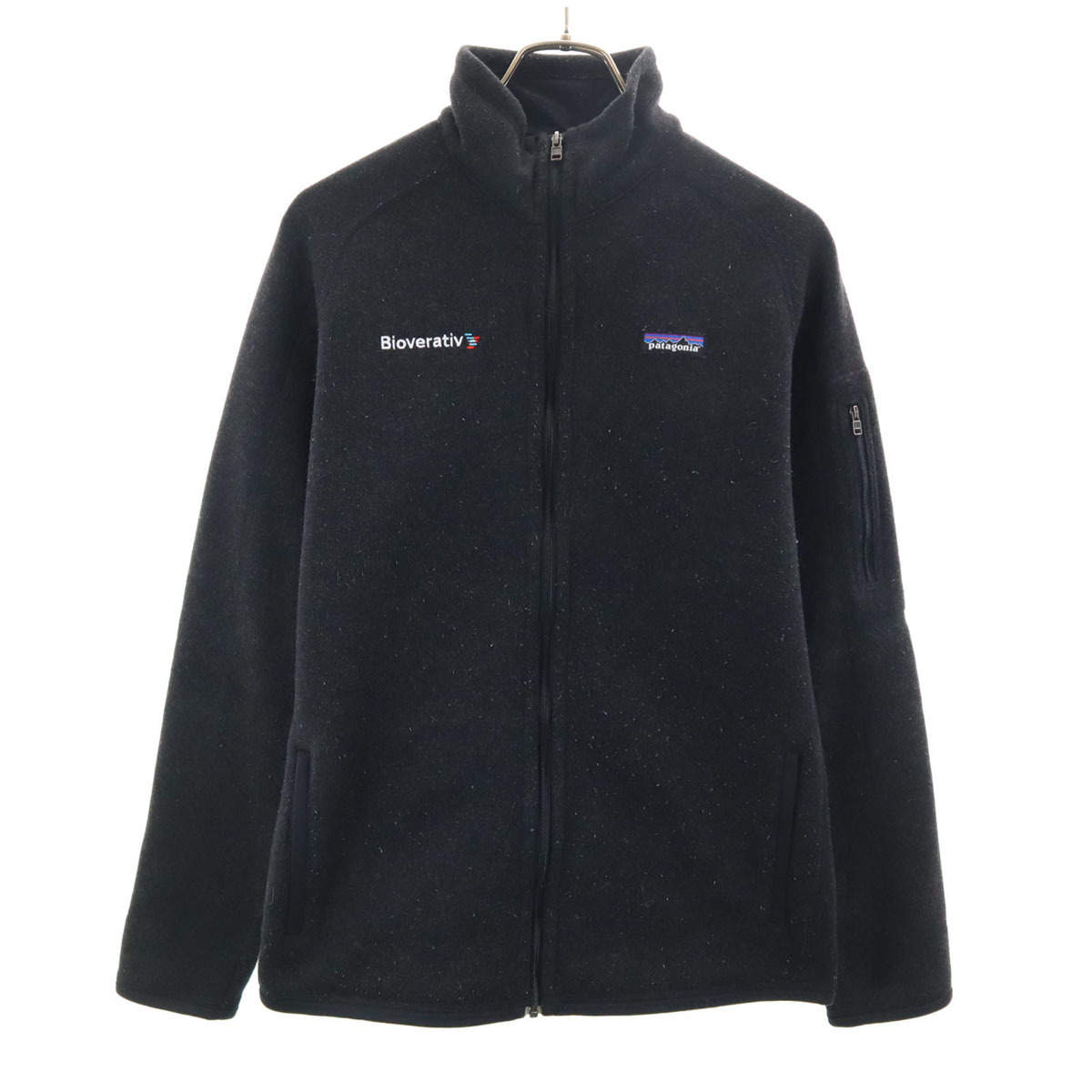patagonia パタゴニア ニット ジップジャケット L ブラック 25542 アウトドア メンズ拍卖