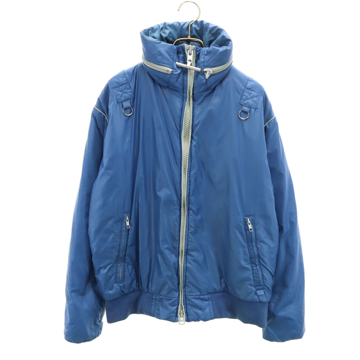 MIGHTY MAC マイティーマック 80s ヴィンテージ T字タロン ジップジャケット 36 ブルー系 メンズ拍卖