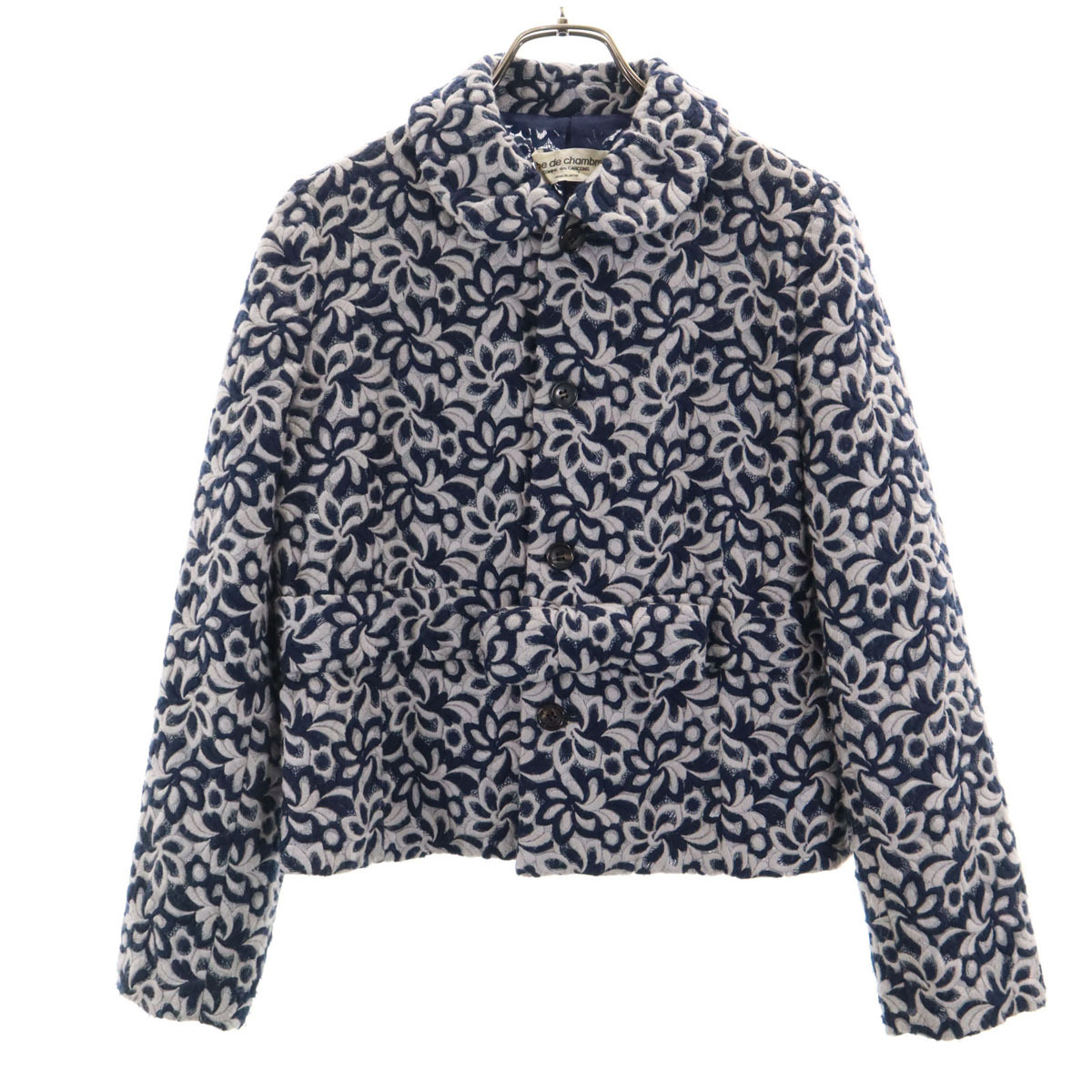 robe de chambre COMME des GARCONS ローブドシャンブルコムデギャルソン 1999年 90s 日本製 オールド 花柄総刺繍 ジャケット レディース拍卖