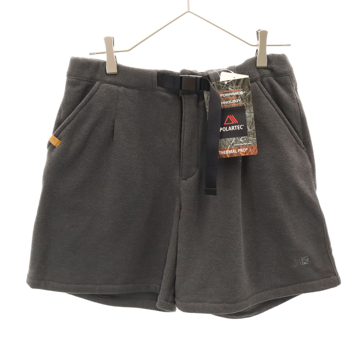 未使用 Karrimor カリマー RONA ショートパンツ M チャコールグレー 裏起毛 アウトドア レディース拍卖