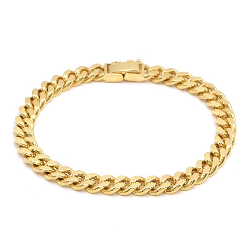 喜平ブレスレット 2面シングル 内周17.0cm 全長18.7cm 44.5g K18YG K18 イエローゴールド キヘイブレスレット 中古 送料無料拍卖