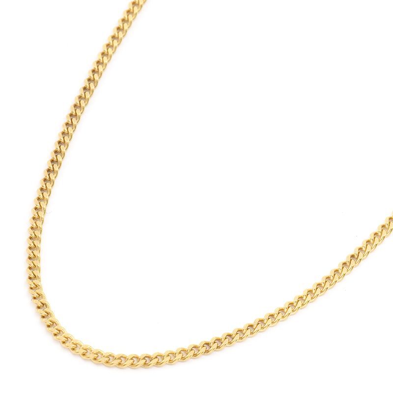 喜平ネックレス 2面シングル 50cm 10.1g K18YG 造幣局検定刻印 K18 イエローゴールド キヘイネックレス 中古 送料無料拍卖