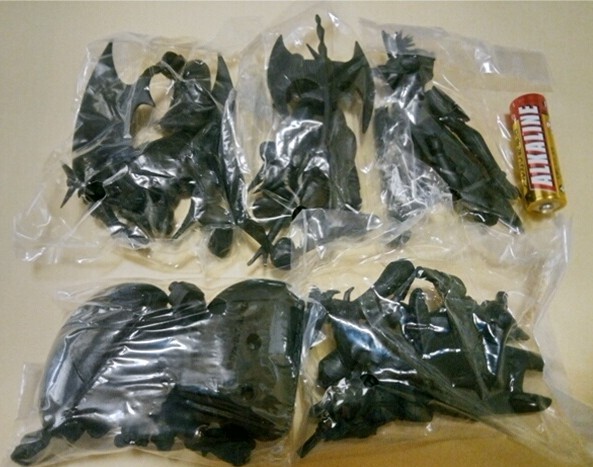 真ゲッターロボ 地球最後の日 ブラックver 全6種 真ゲッター1・2・3/ステルバー/真ゲッター1(トマホーク)バンダイHGEX 1998年 A117拍卖