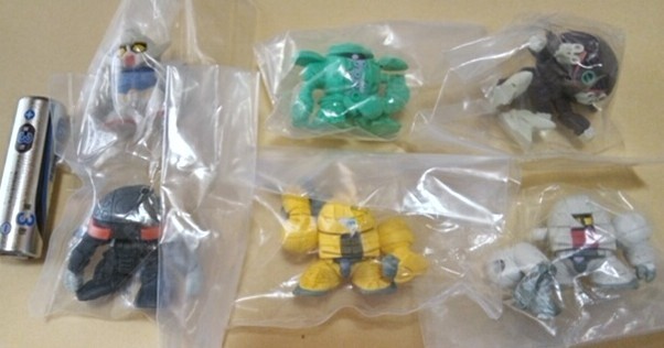 SDガンダムフルカラー STAGE11 全6種 ターンエーガンダム/カプル/ウォドム/フラット/スモー/スモー(ハリー機)バンダイ/ガシャ 99年A119拍卖