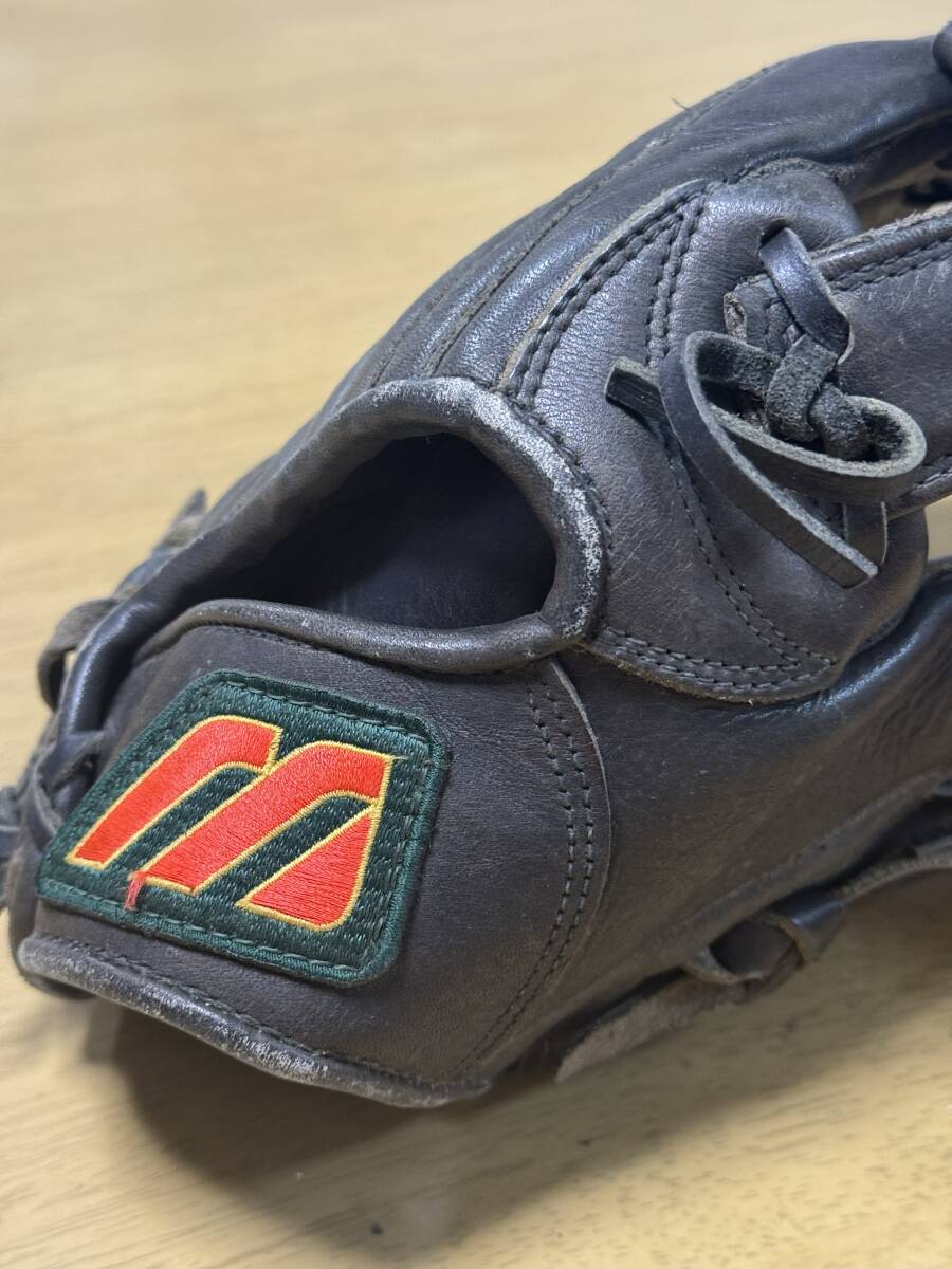 中古 現状品 ミズノ MIZUNO ビューリーグ 希少 激レア 幻の赤ビュー 軟式用 グローブ 内野用 拍卖