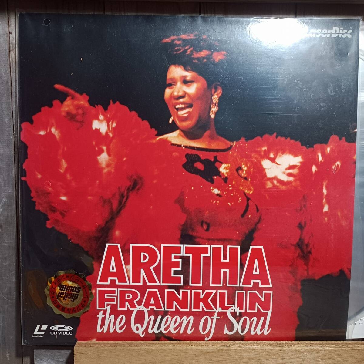LD7-3 レーザーディスク Aretha Franklin アレサ・フランクリン The Queen Of Soul拍卖