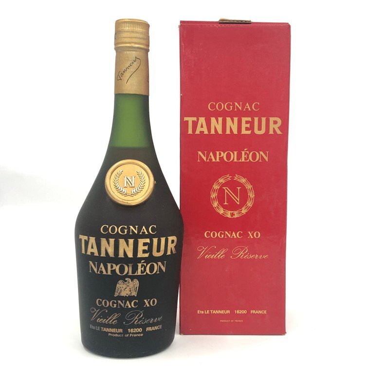 TANNEUR ターナー ナポレオン コニャック XO 700ml 度数記載なし 未開栓 国外酒 箱つき【DJAT0023】拍卖