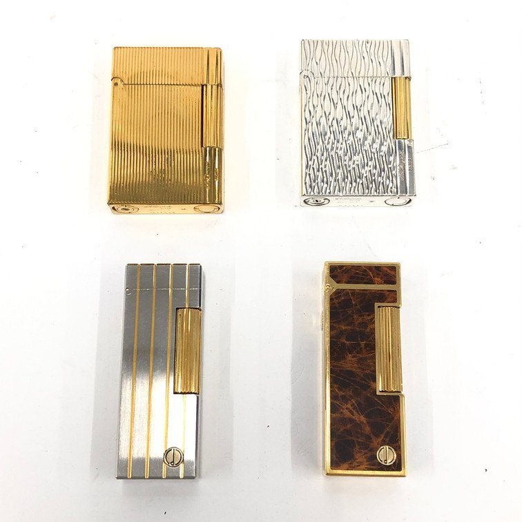 dunhill S.T.Dupont ギャッツビー ガスライター 4点まとめ【DJAZ7054】拍卖