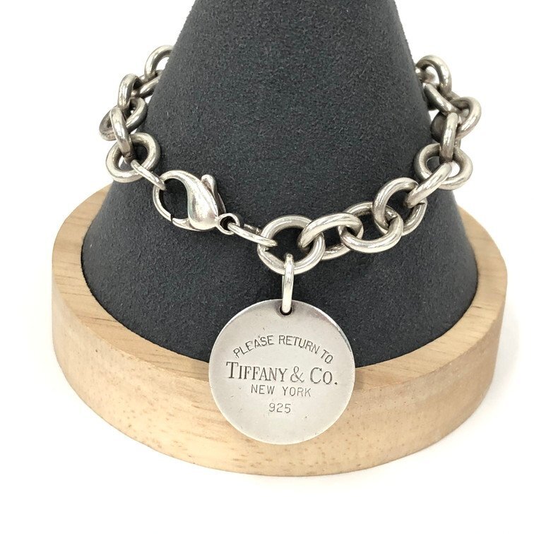 TIFFANY&Co. ティファニー ブレスレット リターントゥ 925 総重量37.22g 保存袋あり【DJBC4027】拍卖
