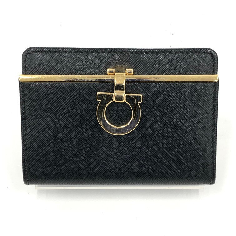 Salvatore Ferragamo フェラガモ ガンチーニ カードケース IR-22C110【DJBC9030】拍卖