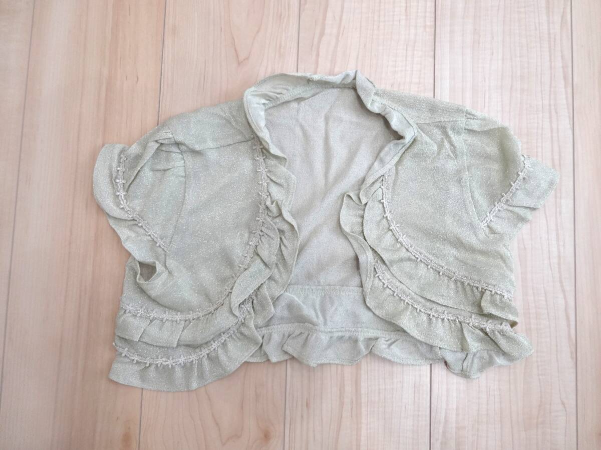 (未使用品) ASHILL アシール パーティボレロ カーディガン サイズ9R レディース グリーン系 くすみ色 パーティ ドレス #C29拍卖