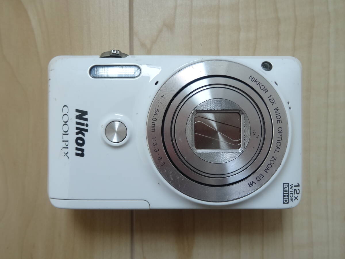 (動作未確認) ニコン NIKON COOLPIX S6900 ホワイト クールピクス コンパクトデジタルカメラ デジカメ コンデジ拍卖