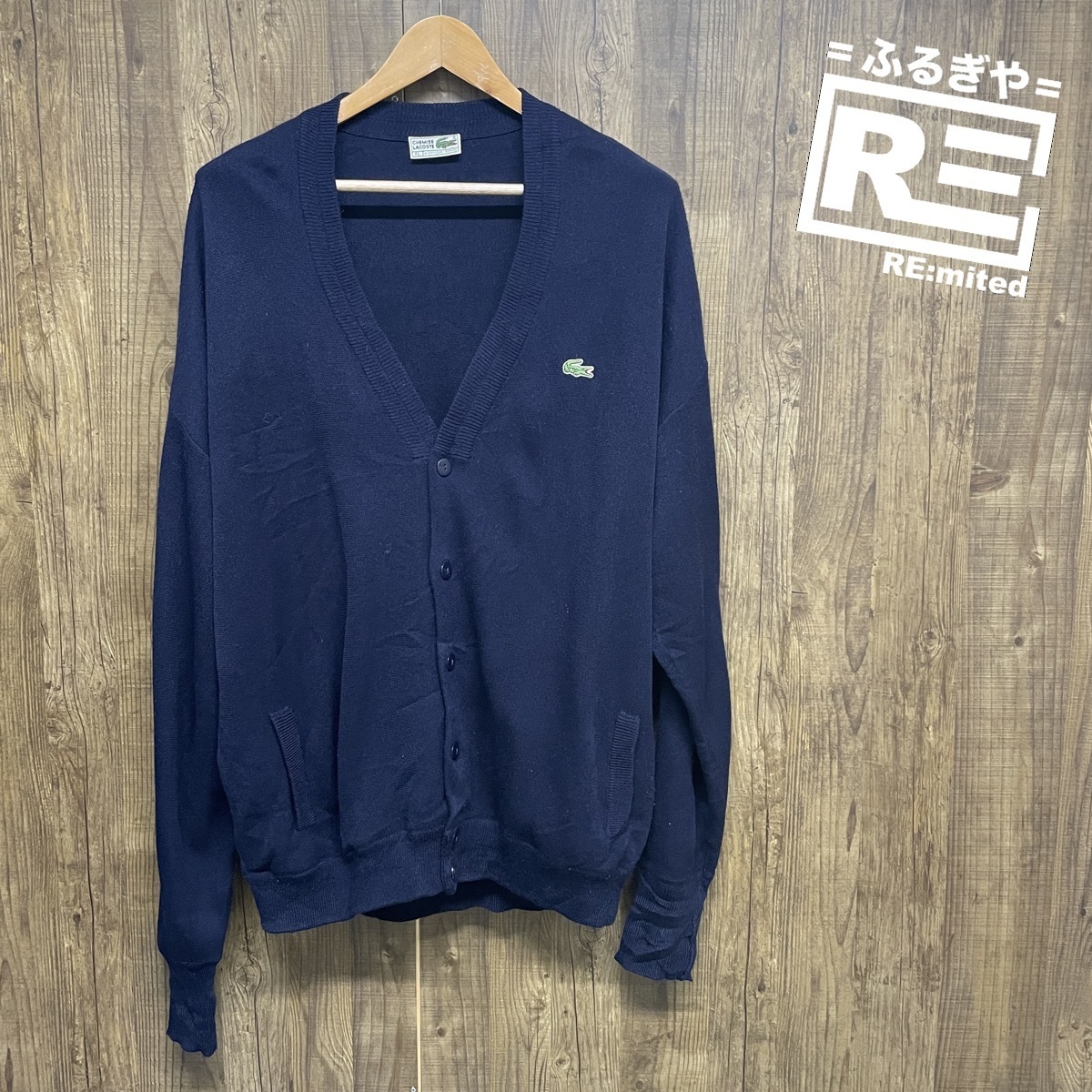XL LACOSTE ラコステ アクリルカーディガン 3049拍卖