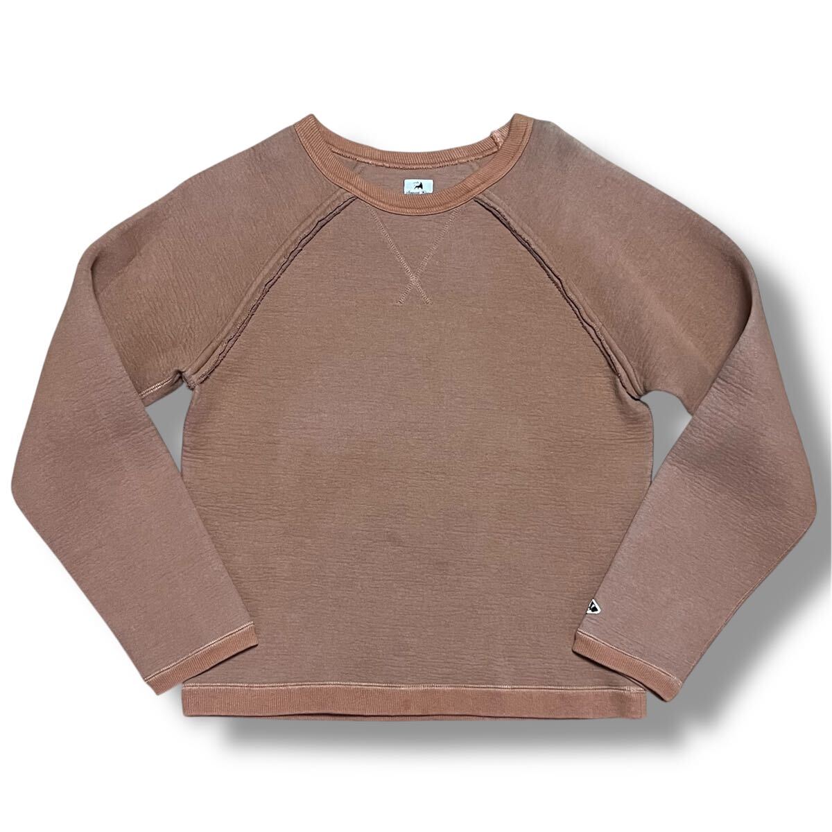 サスクワッチファブリックス ボンディング スウェット 値引可 アーカイブ 日本製 名作 sasquatchfabrix ラグランスリーブ クルーネック拍卖