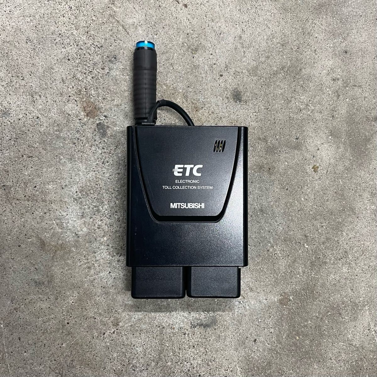 ポータブル 携帯 ETC 9V電池式 アンテナ一体型 青 バイク用 軽自動車登録 ショベル パン ナックル ハーレー 旧車拍卖