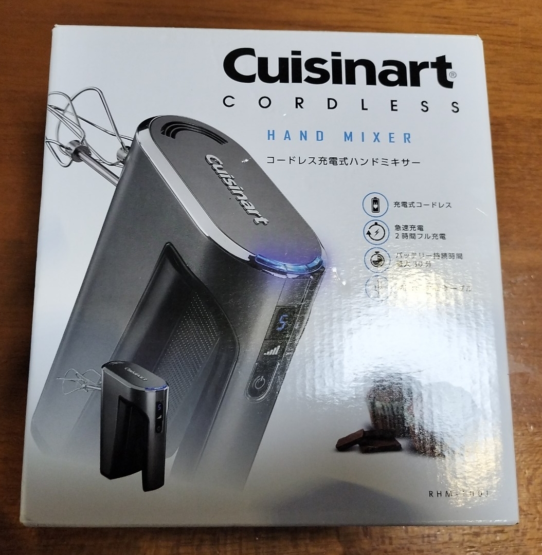 コードレス 充電式 ハンドミキサー RHM-100J 新品未使用 cuisinart拍卖