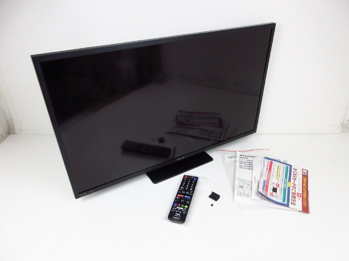 【現地引取可/通電確認済】 液晶テレビ SHARP AQUOS 2T-C32DE 32型 2023年製 シャープ / 家財便Bランク (KSKY024227)拍卖