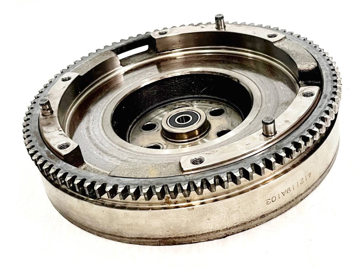 EBD-DA64V エブリイDG64V スクラム H24年☆K6A 5MT☆フライホイール リングギア ギヤ拍卖