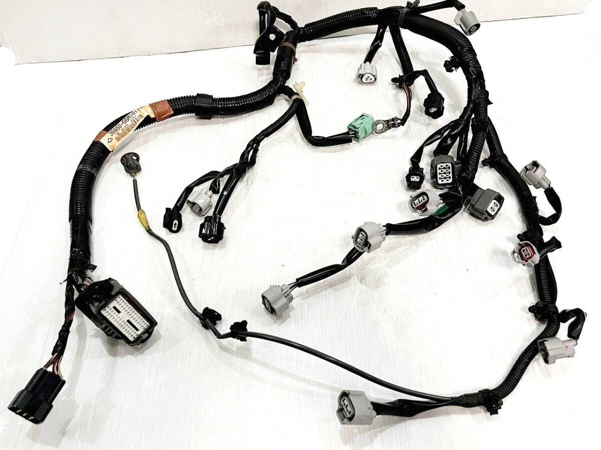 EBD-DA64V エブリイDG64V スクラム H24年☆K6A 5MT 2WD☆エンジンハーネス 配線 ケーブル☆36650-56M00(2) 切断箇所なし拍卖
