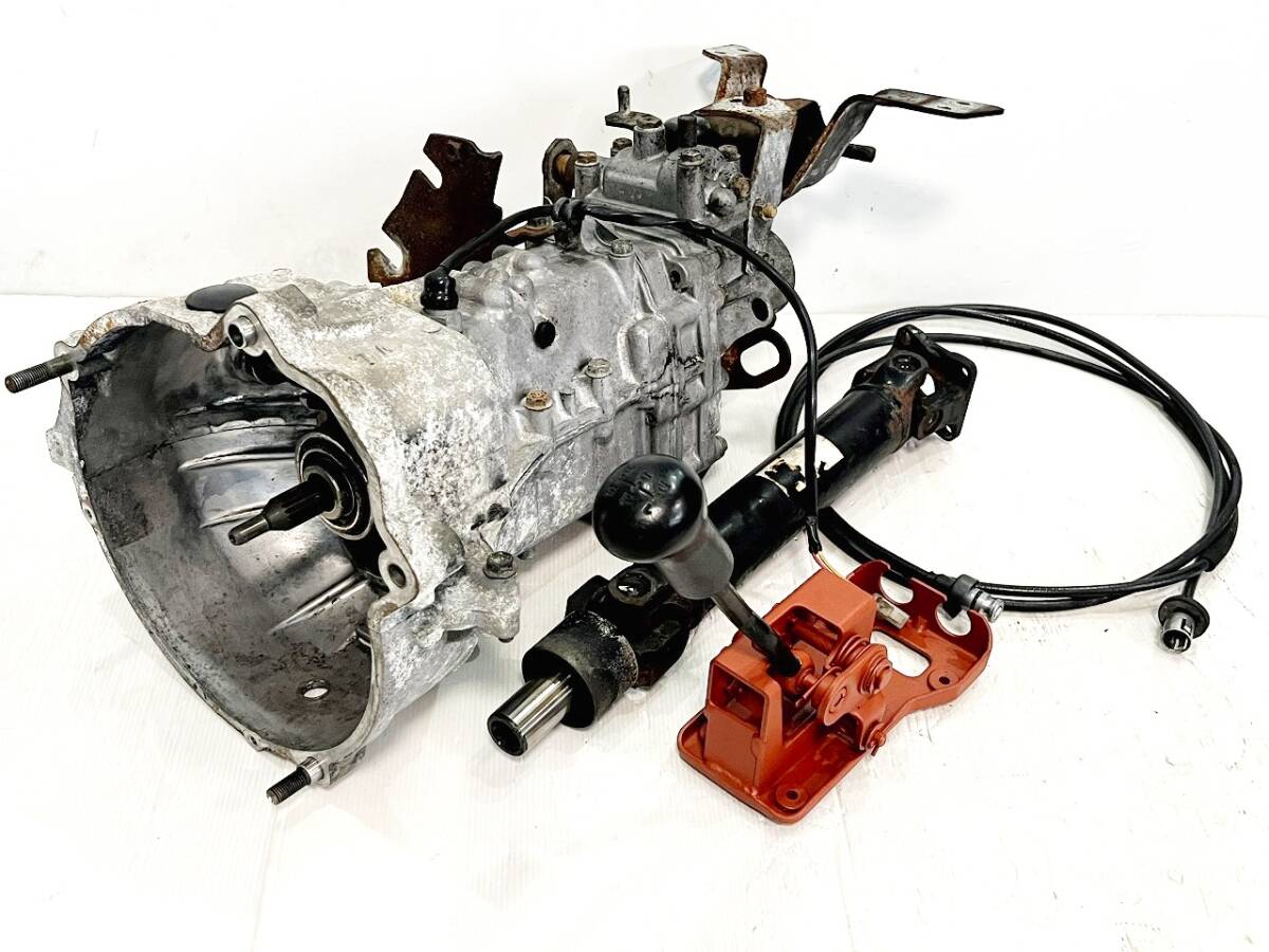【希少品】キャリイ キャリー キャリィトラック KC M-DA51T DC51T☆5速 マニュアル ミッション 5MT プロペラシャフト シフトレバー拍卖