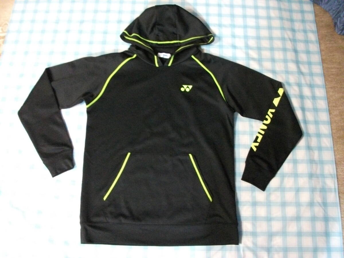 ヨネックス スポーツドライパーカー 黒黄 L 美品拍卖