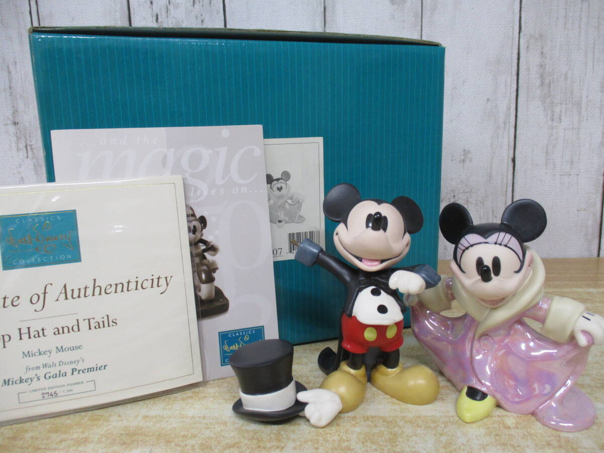 i7-3(WDCC Top Hat and Tails ミッキー ミニー フィギュアリン) ALL Dolled Up ディズニー Disney Classics Collection ジャンク拍卖