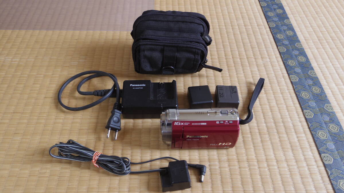 ★実用美品★ パナソニック Panasonic HDC-TM30 予備バッテリー有 ビデオカメラ拍卖