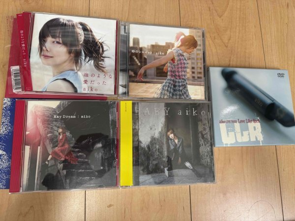 aiko オリジナルアルバムCD&LIVE DVD5枚セット May Dream/泡のような愛だった/aiko LIVE TOUR Love Like Rock/時のシルエット/BABY拍卖
