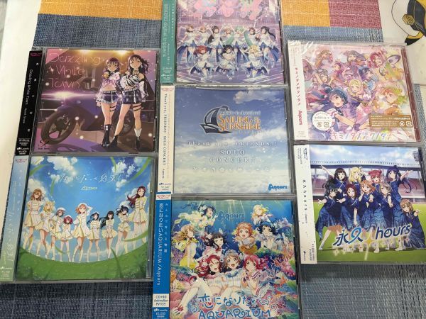 ラブライブ!サンシャイン!! Aqoursアクア/Saints Snowセイントスノー オリジナルシングルCD7枚セット!!拍卖