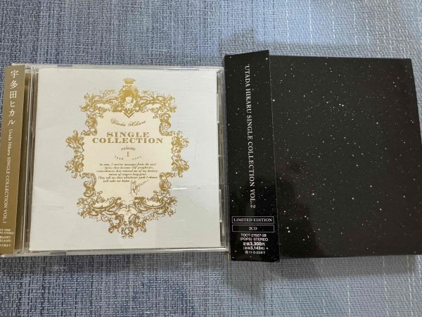 宇多田ヒカル BESTアルバムCD2枚セット SINGLE COLLECTION VOL.1/SINGLE COLLECTION VOL.2拍卖