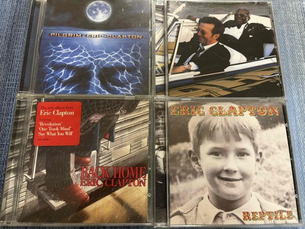 ERIC CLAPTONエリッククラプトン オリジナルアルバムCD4枚セット TIME PIECES/PILGRIM/REPTILE/BACK HOME/RIDING WITH THE DEVIL拍卖