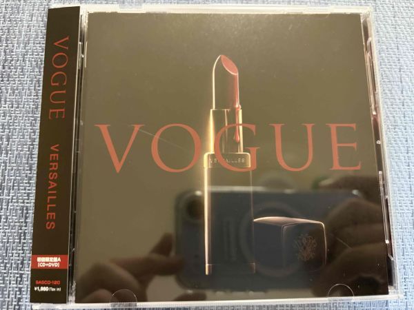VERSAILLESヴェルサイユ 最新オリジナルシングルCD+DVD「VOGUE」国内盤・初回限定盤A 美品 KAMIJO/HIZAKI/TERU拍卖