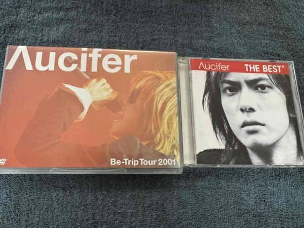 Λuciferリュシフェル BESTアルバムCD&LIVE DVD2枚セット「THE BEST」「Be-Trip Tour 2001」拍卖