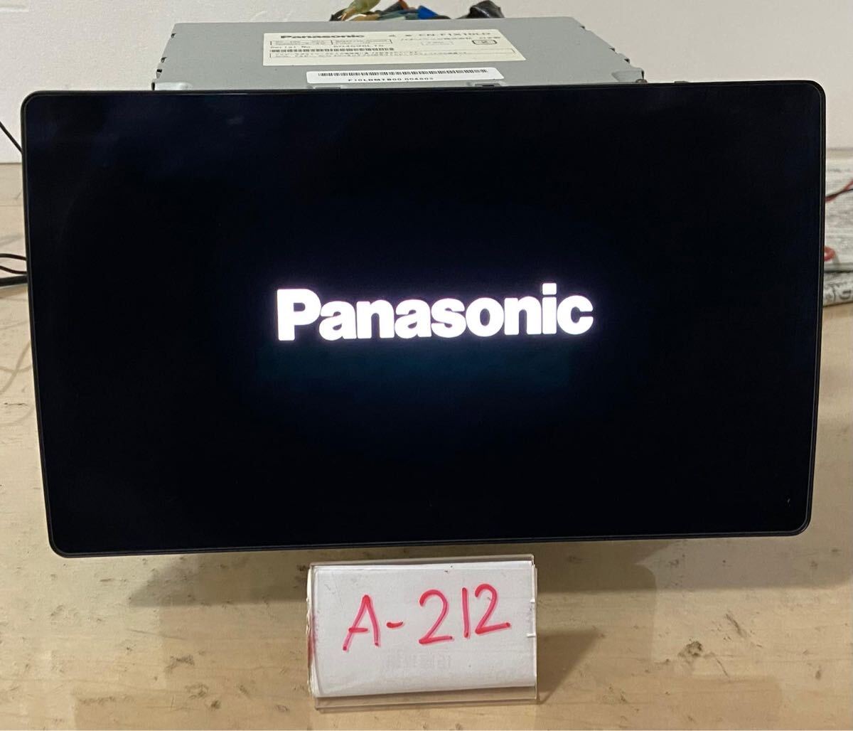 パナソニックCN-F1X10LD 10インチナビ 2020年 フルセグTV DVD Bluetooth HDMI Wi-Fi セキュリティロック解除済み拍卖