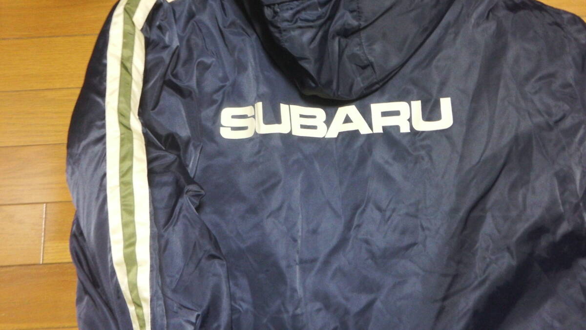 激レア! 即決あり 1点限り SUBARU ジャケット ジャンパー サイズ不明 デカロゴ スバル 企業 レース観戦 防寒拍卖