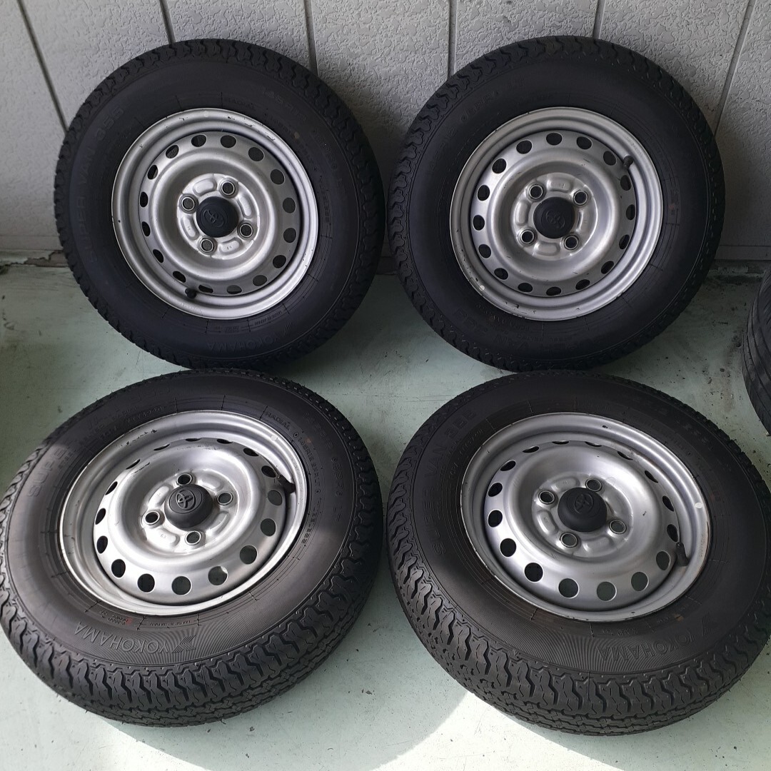 ★☆バリ山!【トヨタ/ダイハツ】軽トラ軽バン 145R12 6PRLT 2020年製ヨコハマタイヤ4本セット 手渡し可能!2個口発送!★☆拍卖