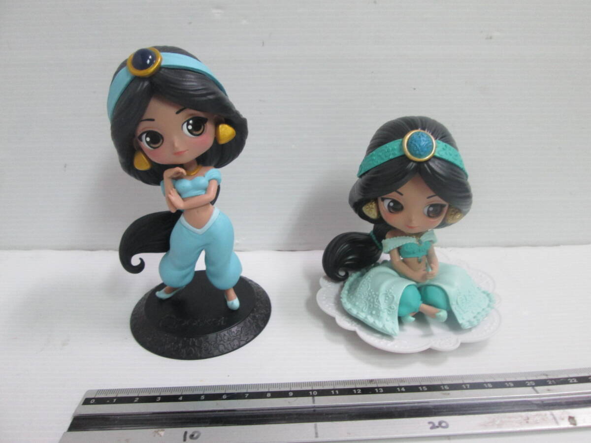 Qposket ジャスミン フィギュア プリンセス アラジン キューポスケット 2体で 拍卖