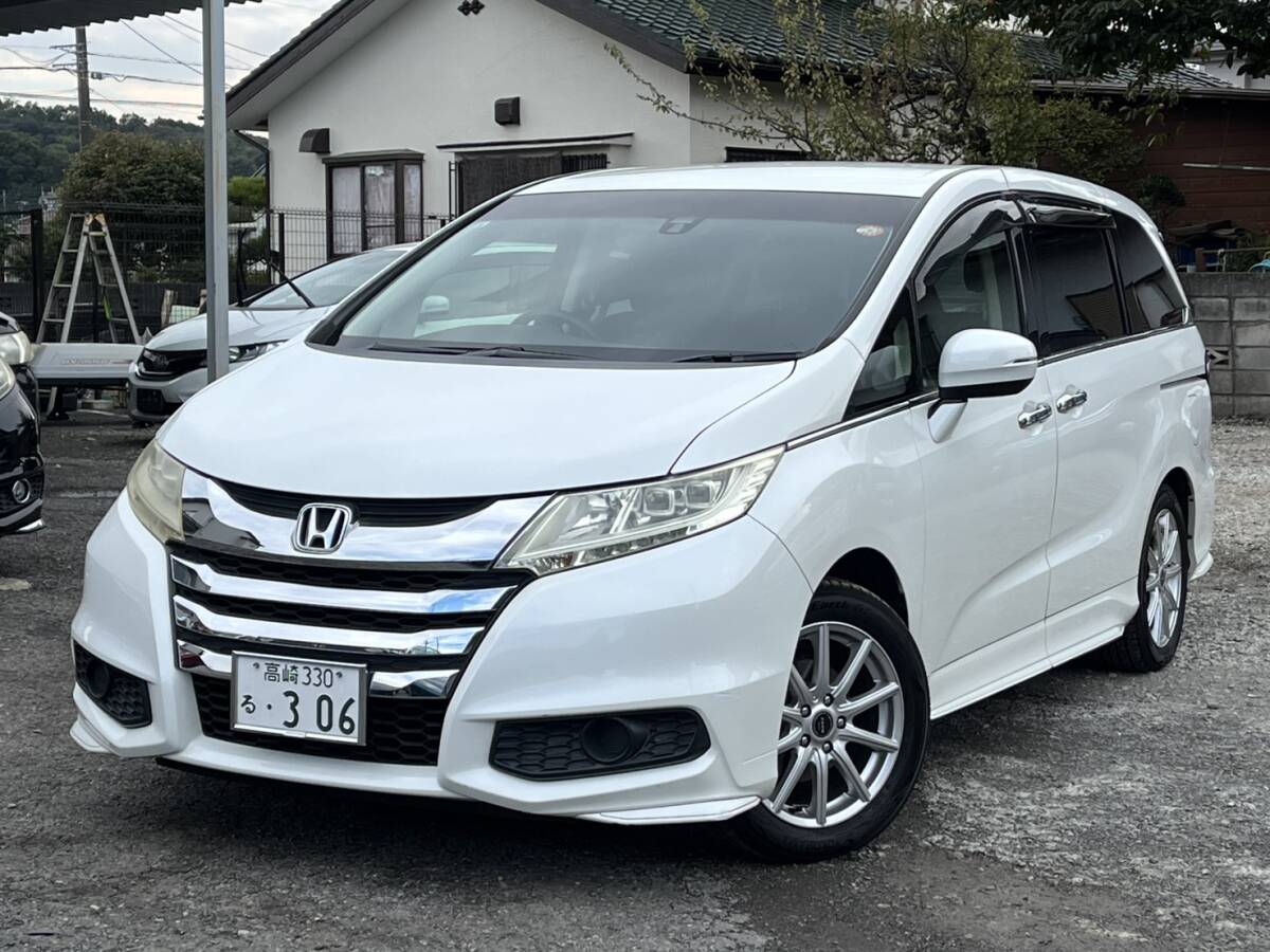 オデッセイ*27年式!*LEDヘッドライト*スマートキー*両パワスラ*純正8インチナビ*Bカメラ*BTオーディオ*DTV*DVD*CD*社外AW*331015拍卖