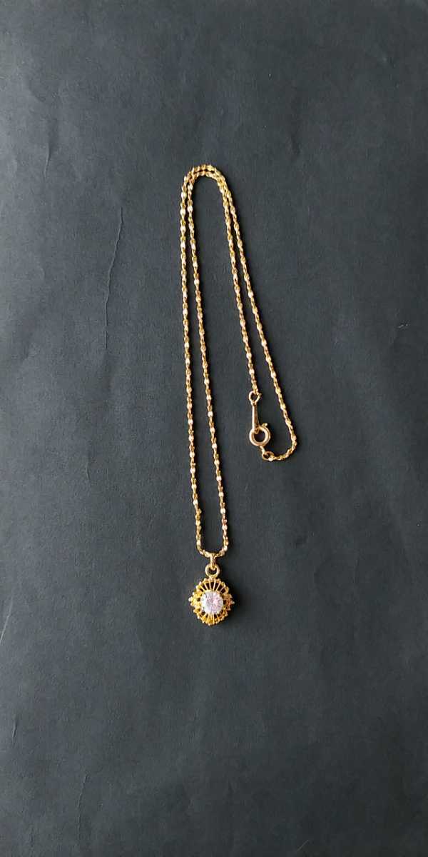 ネックレス★ラインストーン&ゴールド★ペンダント★パーティー★プレゼント拍卖