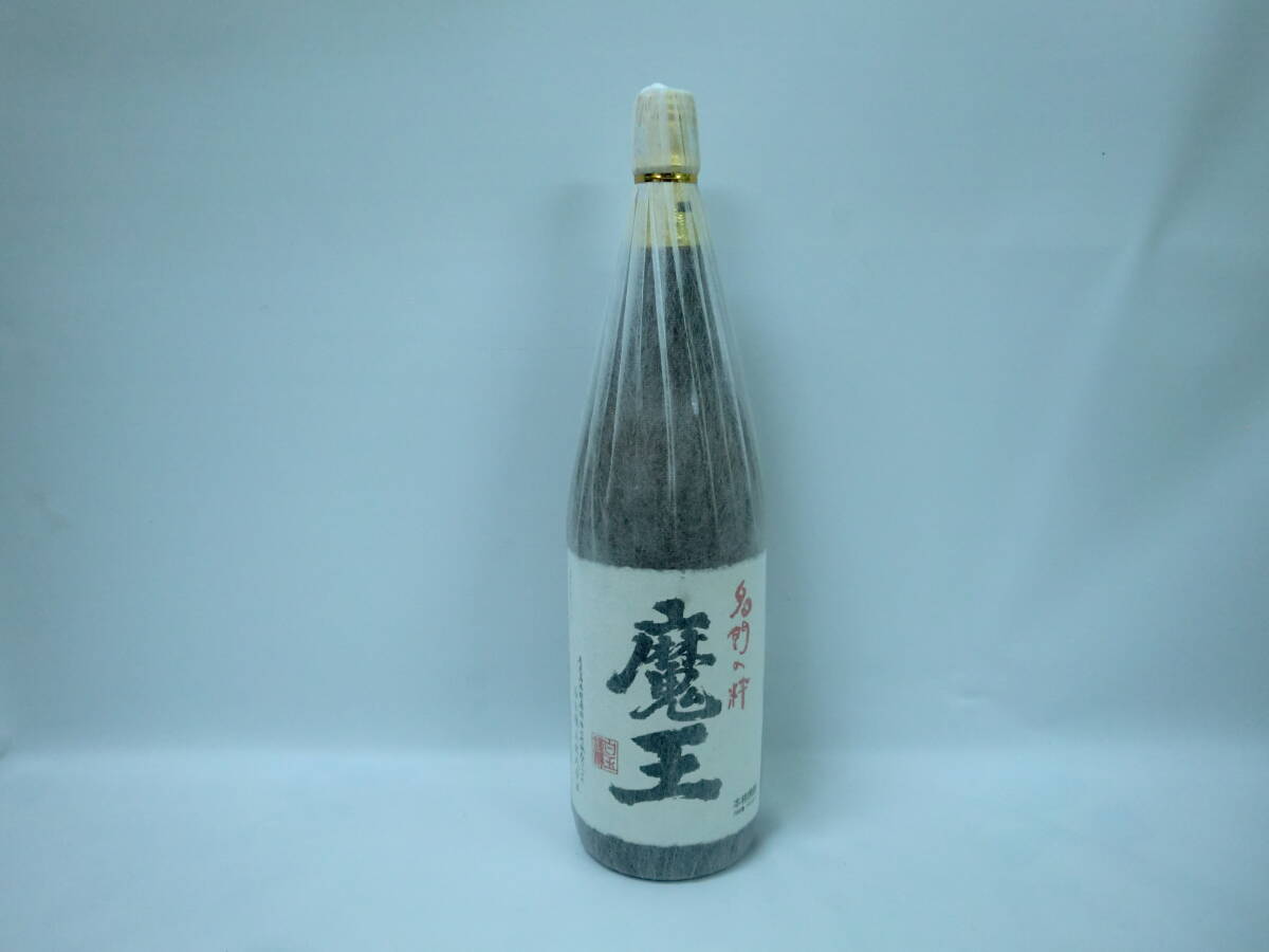61032 酒祭 焼酎祭 1円スタート 魔王 25度 1800ml 未開栓 本格焼酎 名門の粋 白玉醸造 自宅保管品拍卖