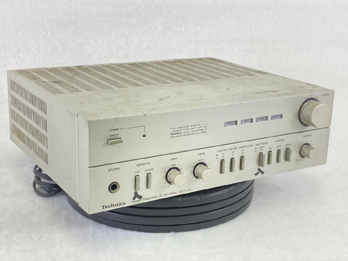 【11】Technics テクニクス SU-C03 アンプ 中古 現状品 251011B8018拍卖