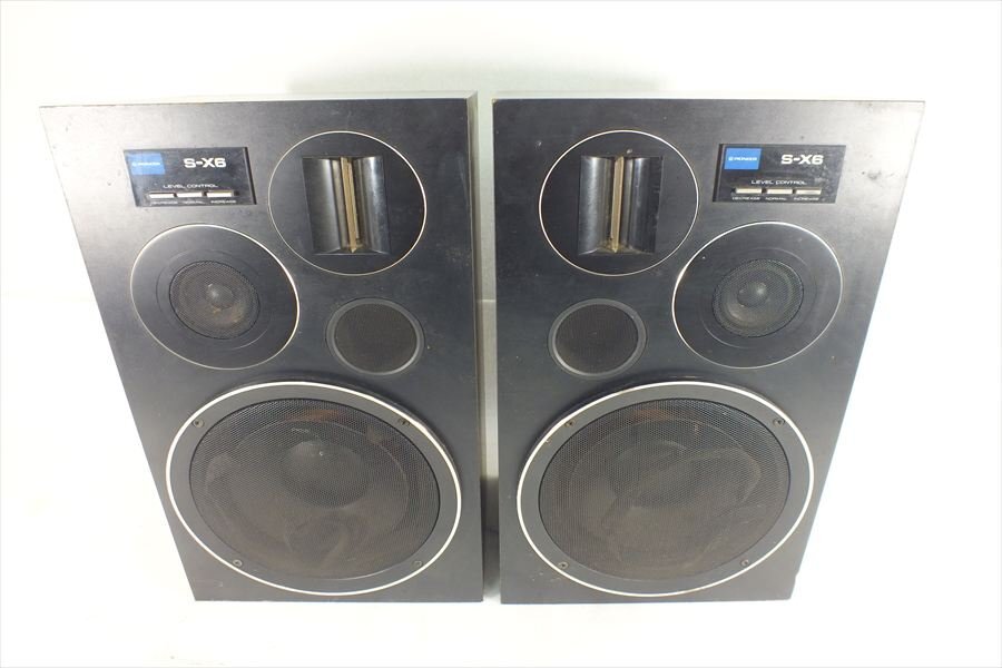 【06】PIONEER パイオニア S-X6 スピーカー 中古 現状品 251006U9181拍卖
