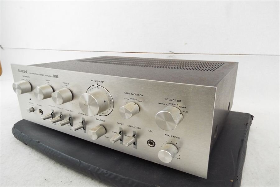 【07】DIATONE ダイヤトーン DA-U660 アンプ 音出し確認済 中古 現状品 251007G7232拍卖