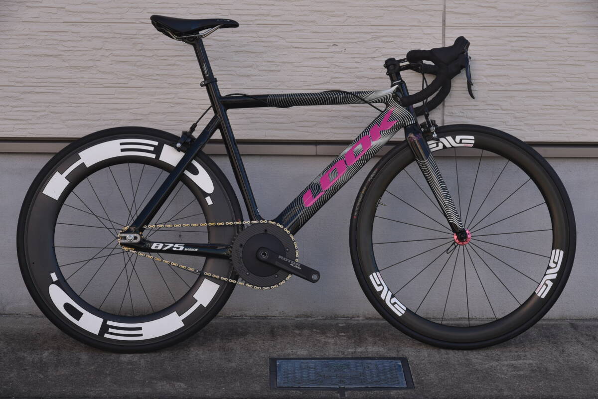 【美品】ルック LOOK マディソン 875 MADISON RS CRIT Mサイズ (シングルギア ピストバイク トラックレーサー ブレーキ有り 公道走行可能拍卖