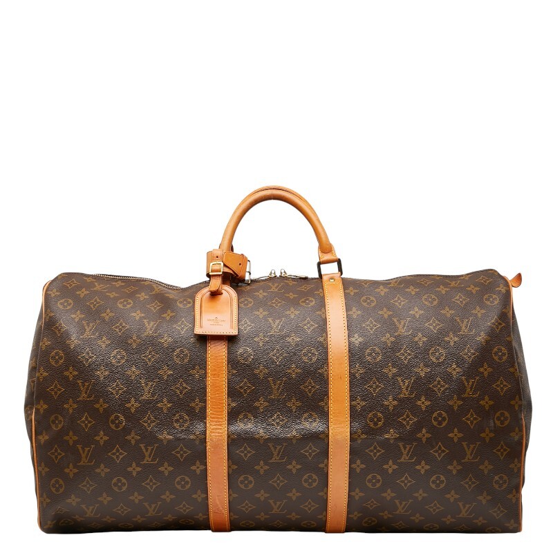 ルイ ヴィトン モノグラム キーポル60 ボストンバッグ トラベルバッグ M41422 ブラウン PVC レザー レディース LOUIS VUITTON 【中古】拍卖
