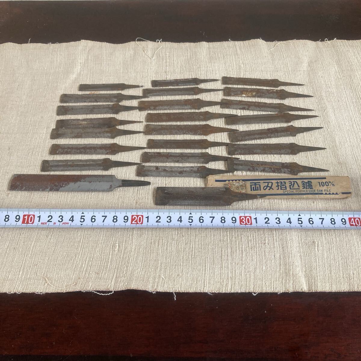 W 古い 鉄工 ヤスリ まとめて 古道具 工具 大工道具拍卖