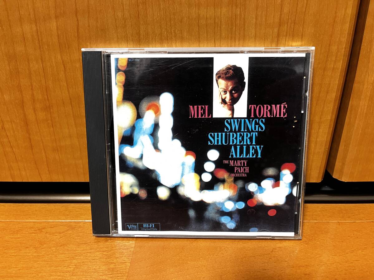 【2003年発売/国内盤】Mel Torme『Swings Shubert Alley』(スウィングズ・シューバート・アレイ/メル・トーメ/UCCU-5148)拍卖