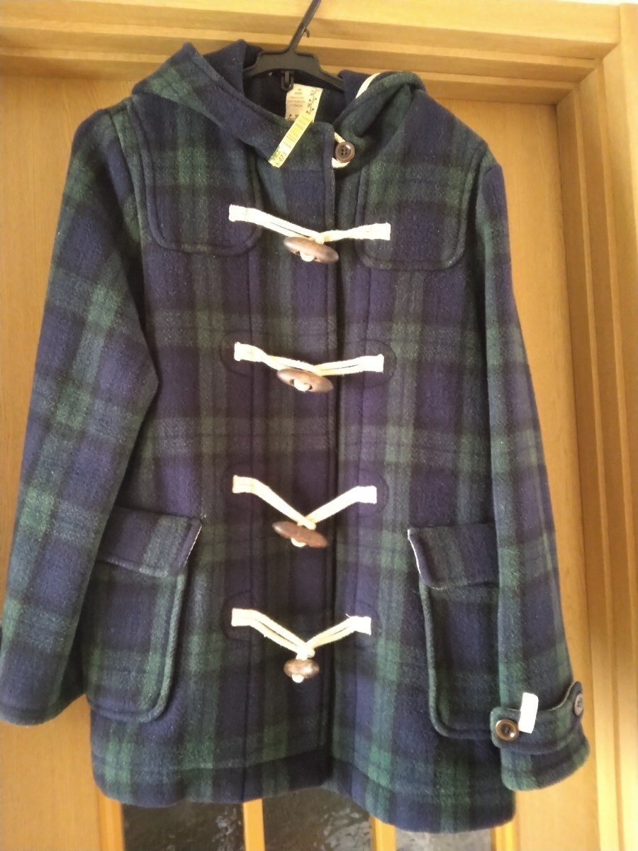 SM2 サマンサモスモス ダッフルコート ネイビー&グリーン Mサイズ 中古拍卖